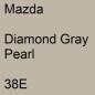 Preview: Mazda, Diamond Gray Pearl, 38E.